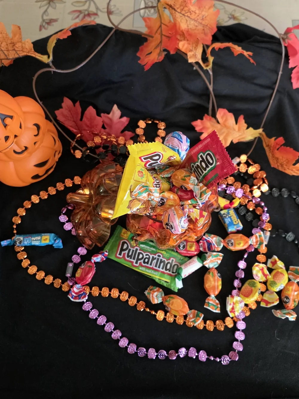 Clear plasticPumpkin Candy Jar - Home Party Supplies